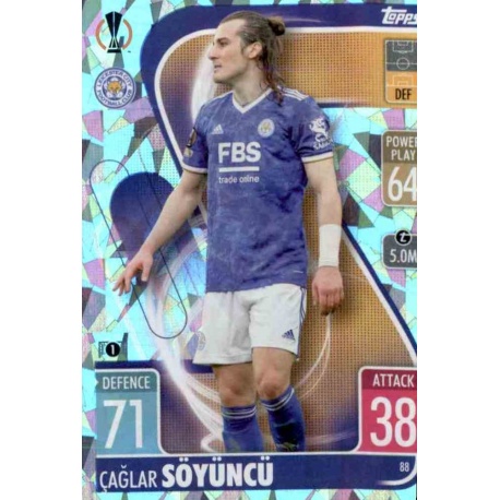 Çağlar Söyüncü Crystal Parallel Leicester City 88