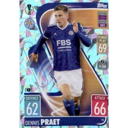 Dennis Praet Crystal Parallel Leicester City 94