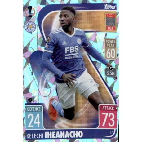 Kelechi Iheanacho Crystal Parallel Leicester City 97