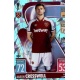 Aaron Cresswell Crystal Parallel West Ham United 102