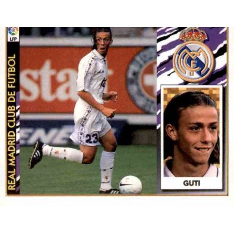 Guti Real Madrid Ediciones Este 1997-98