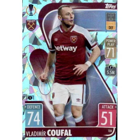 Vladimír Coufal Crystal Parallel West Ham United 104