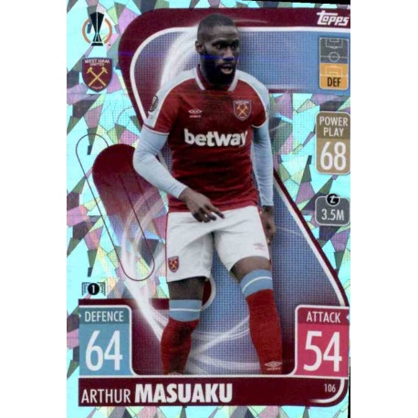 Arthur Masuaku Crystal Parallel West Ham United 106