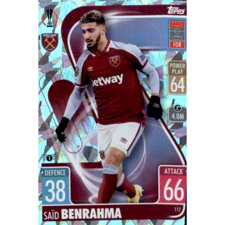 Said Benrahma Crystal Parallel West Ham United 117