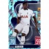 Soccer Trading Cards Serge Aurier Crystal Parallel Tottenham Hotspur Match Attax Champions League 2021/22