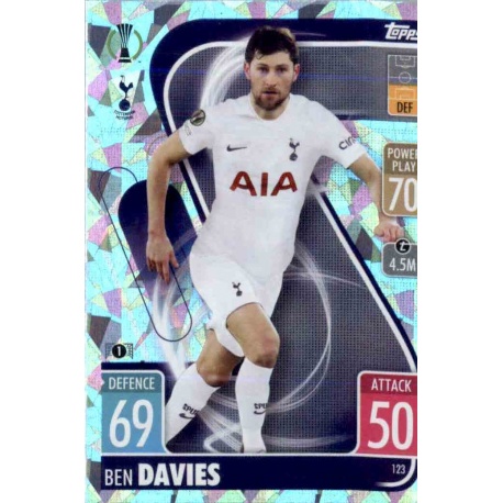 Ben Davies Crystal Parallel Tottenham Hotspur 123