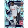 Soccer Trading Cards Steven Bergwijn Crystal Parallel Tottenham Hotspur Topps Match Attax 2021/22