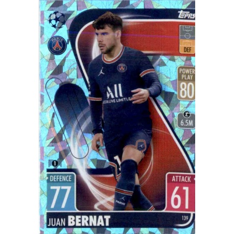 Juan Bernat Crystal Parallel Paris Saint-Germain 139