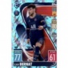 Soccer Trading Cards Juan Bernat Crystal Parallel Paris Saint-Germain Topps Match Attax 2021/22