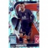 Soccer Trading Cards Marco Verratti Crystal Parallel Paris Saint-Germain Match Attax Champions League 2021/22