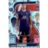Trading Cards Leandro Paredes Crystal Parallel Paris Saint-Germain Match Attax Champions League 2021/22