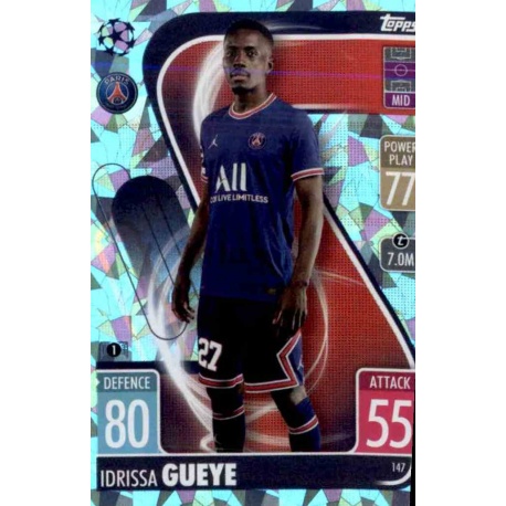 Idrissa Gueye Crystal Parallel Paris Saint-Germain 147