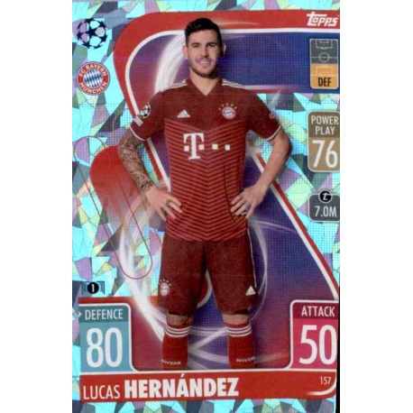 Lucas Hernandez Crystal Parallel Bayern Munich 157