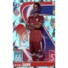 Soccer Trading Cards Bouna Sarr Crystal Parallel Bayern Munich Topps Match Attax 2021/22