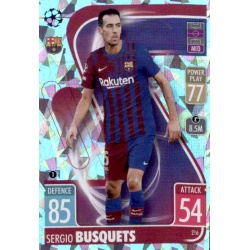 Sergio Busquets Crystal Parallel Barcelona 216