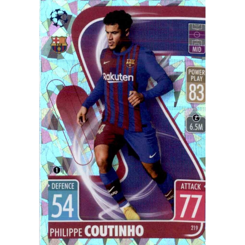 Match Attax Action 19/20 2019 20202-458 Philippe Coutinho Basis Karte 