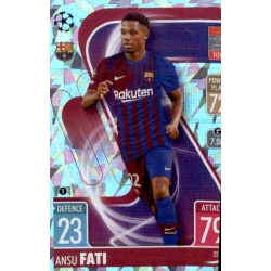 Ansu Fati Crystal Parallel Barcelona 222