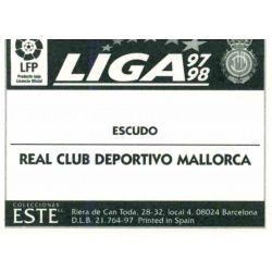 Emblem Mallorca Ediciones Este 1997-98