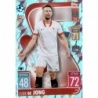 Sale Trading Cards Luuk de Jong Crystal Parallel Sevilla Match Attax Champions League 2021/22