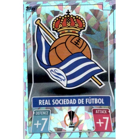 Escudo Crystal Parallel Real Sociedad 262