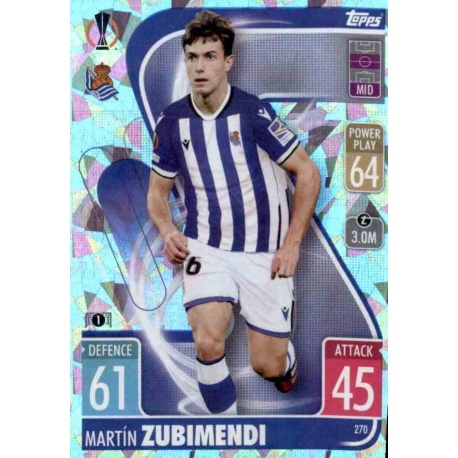 Martín Zubimendi Crystal Parallel Real Sociedad 270