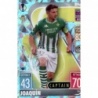 Soccer Trading Cards Joaquín Crystal Parallel Betis Topps Match Attax 21/22