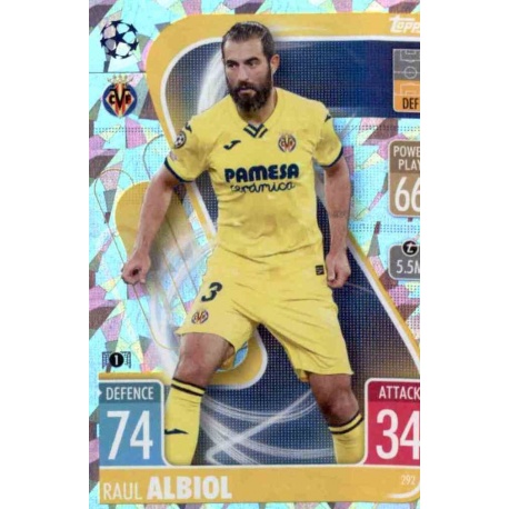 Raúl Albiol Crystal Parallel Villarreal 292