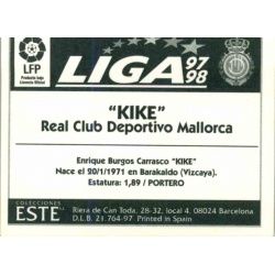 Kike Mallorca Ediciones Este 1997-98