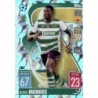 Soccer Trading Cards Nuno Mendes Crystal Parallel Sporting Club Match Attax Champions League 2021/22