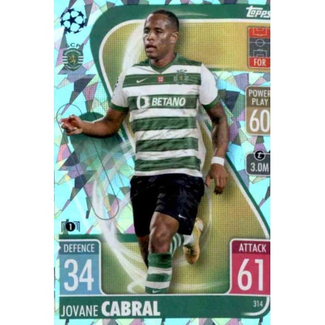 Jovane Cabral Crystal Parallel Sporting Club 314