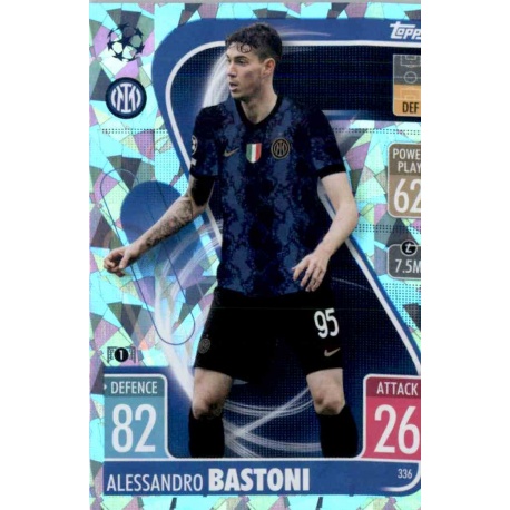 Alessandro Bastoni Crystal Parallel Inter Milan 336