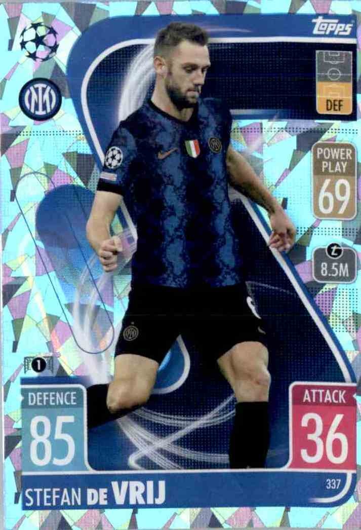 Carta Mvp Stefan De Vrij Fc Internazionale Match Attax 1921 Carta Mvp Stefan De Vrij Fc Internazionale Match Attax 1921