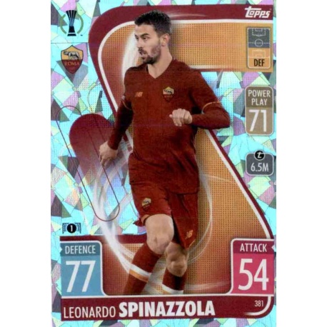 Leonardo Spinazzola Crystal Parallel AS Roma 381