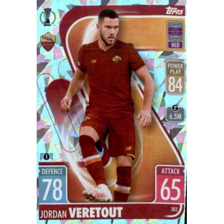 Jordan Veretout Crystal Parallel AS Roma 383