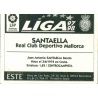 Santaella Mallorca Baja Ediciones Este 1997-98