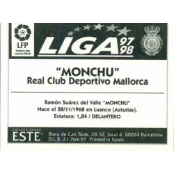 Monchu Mallorca Ediciones Este 1997-98