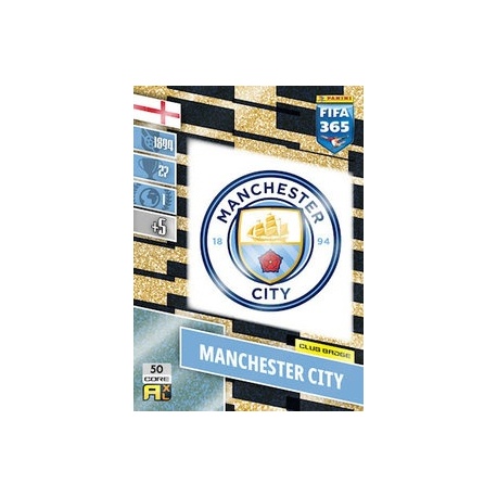 Club Badge Manchester City 50