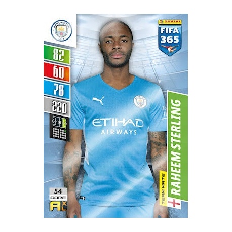 Raheem Sterling Manchester City 54