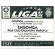 Engonga Mallorca Coloca Ediciones Este 1997-98