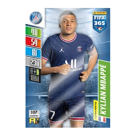 Kylian Mbappé Paris Saint-Germain 107