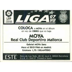 Moya Mallorca Coloca Ediciones Este 1997-98