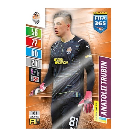 Anatolii Trubin Shakhtar Donetsk 181