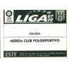 Emblem Merida Ediciones Este 1997-98