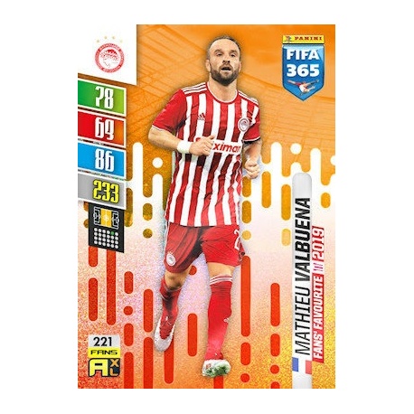 Mathieu Valbuena Fans' Favourites Olympiacos FC 221