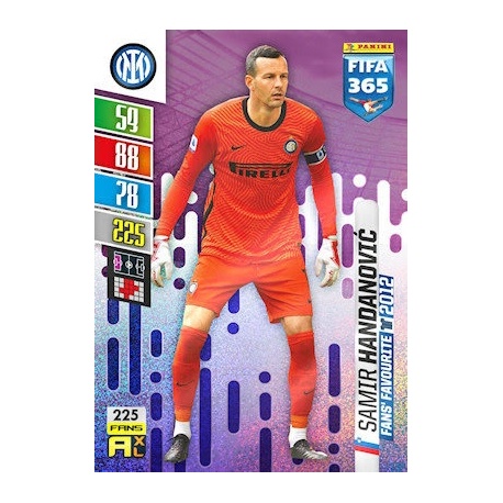 Samir Handanović Fans' Favourites Inter Milan 225