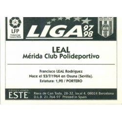 Leal Merida Baja Ediciones Este 1997-98