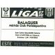 Balaguer Merida Baja Ediciones Este 1997-98