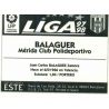 Balaguer Merida Baja Ediciones Este 1997-98