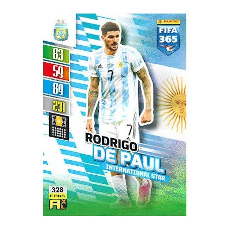 Rodrigo De Paul International Star Argentina 328
