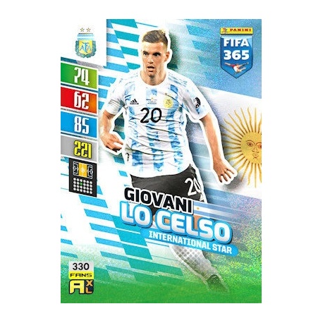 Giovani Lo Celso International Star Argentina 330